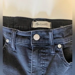 Madewell size 28 Black Skinny Jeans Like-New